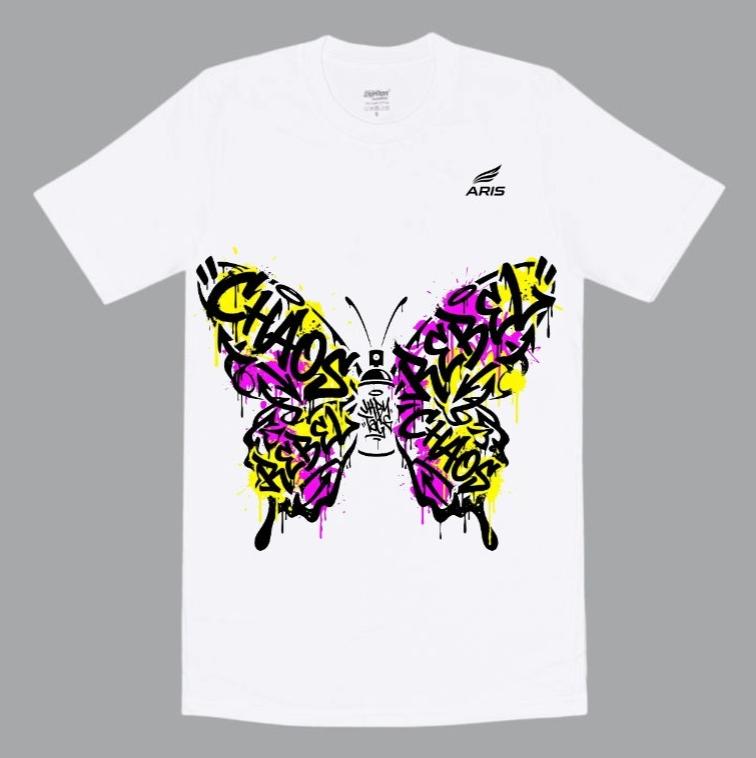 ARIS White black t shirt